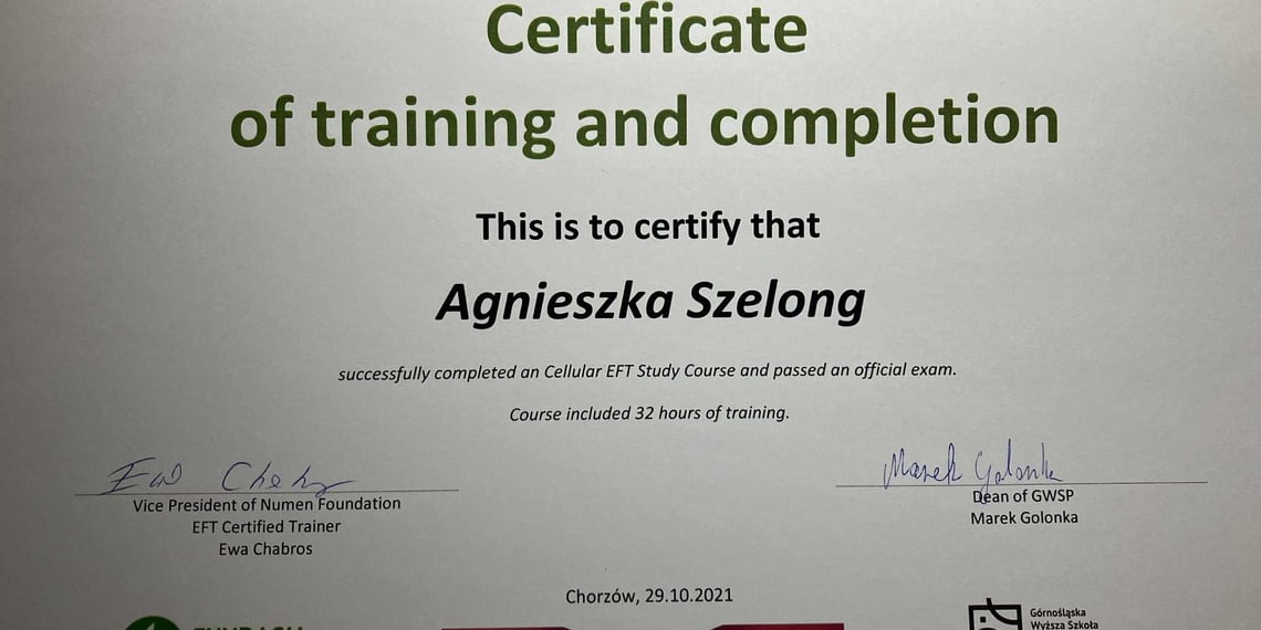 Healing with Agnieszka