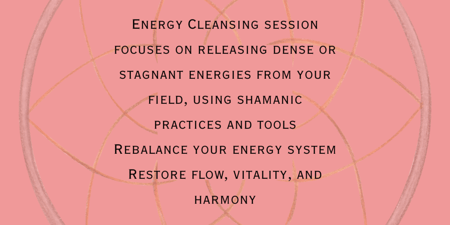 Energy Cleansing Session