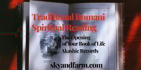 Traditional Romani Spiritual Reading: The Opening of Your Book of Life