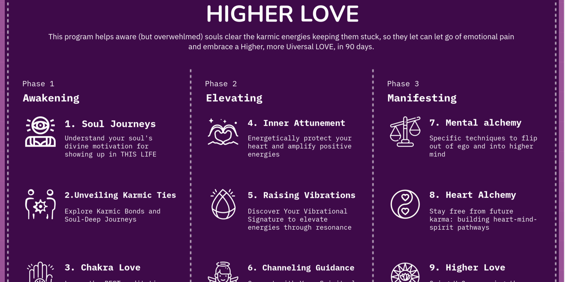 Higher Love - The Karmic Eraser program