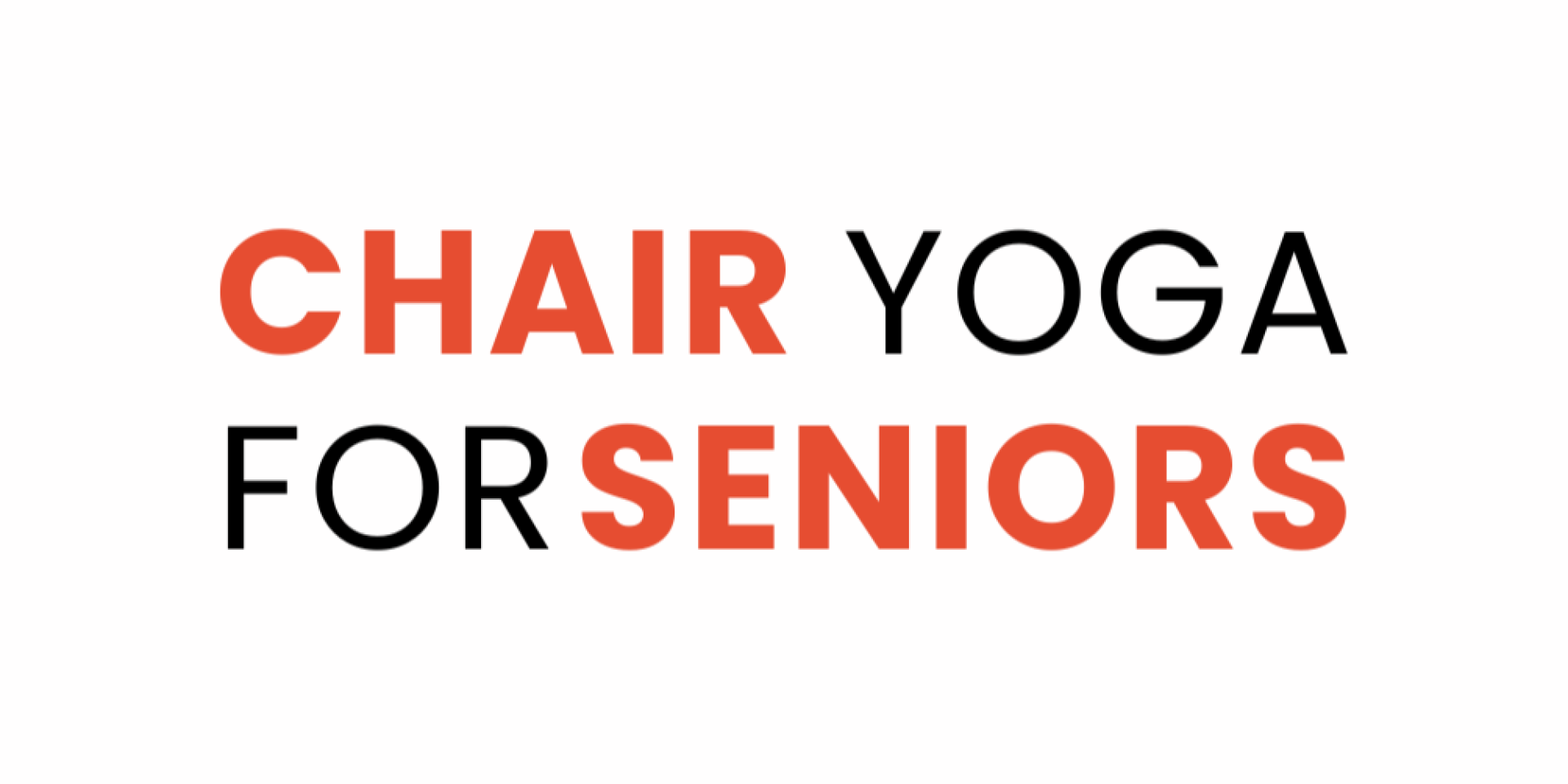 Chair Yoga for Seniors