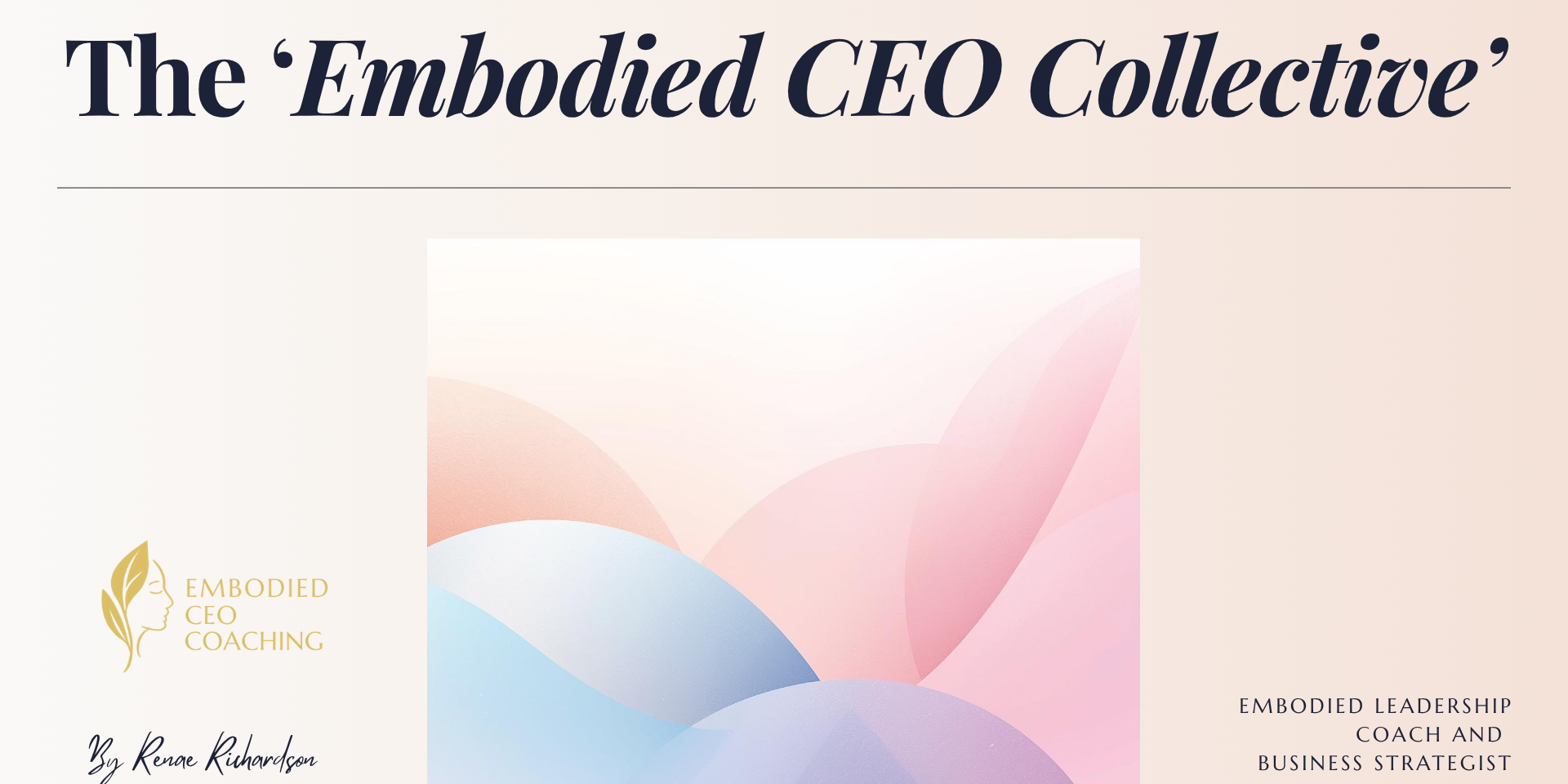 The Embodied CEO Collective 'Harmony Collective' Tier One Annual Membership for Founders and Leaders (Women Only Community)