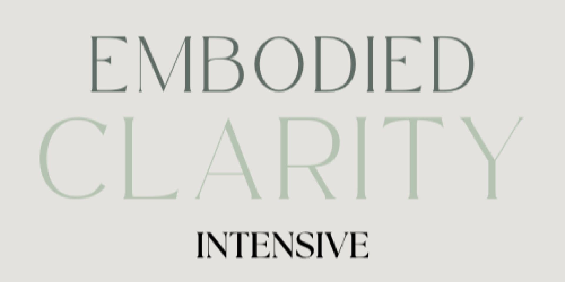 🌿 Embodied Clarity Intensive (90 minutes)