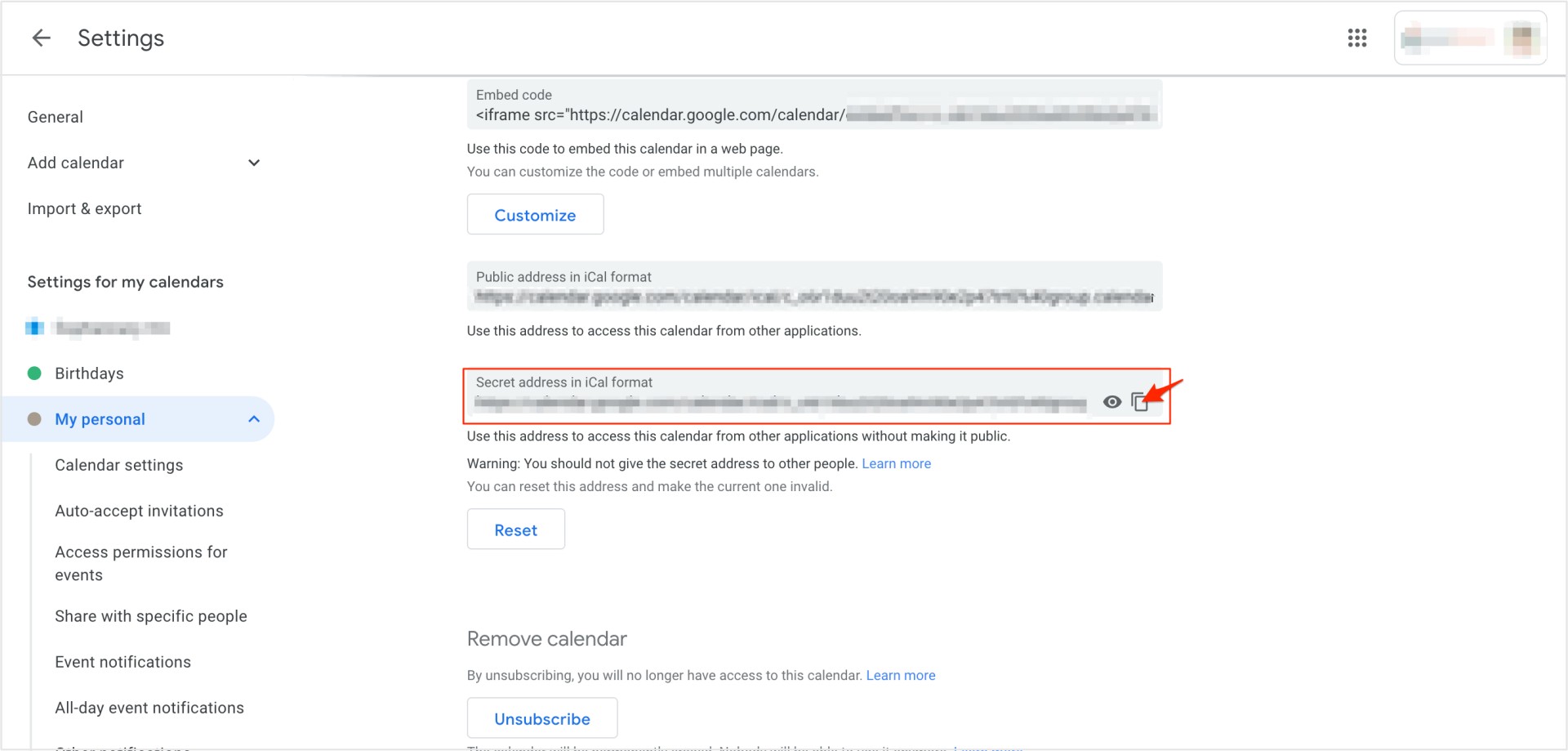 How To Get Google Calendar Address In ICal Format SoulAdvisor